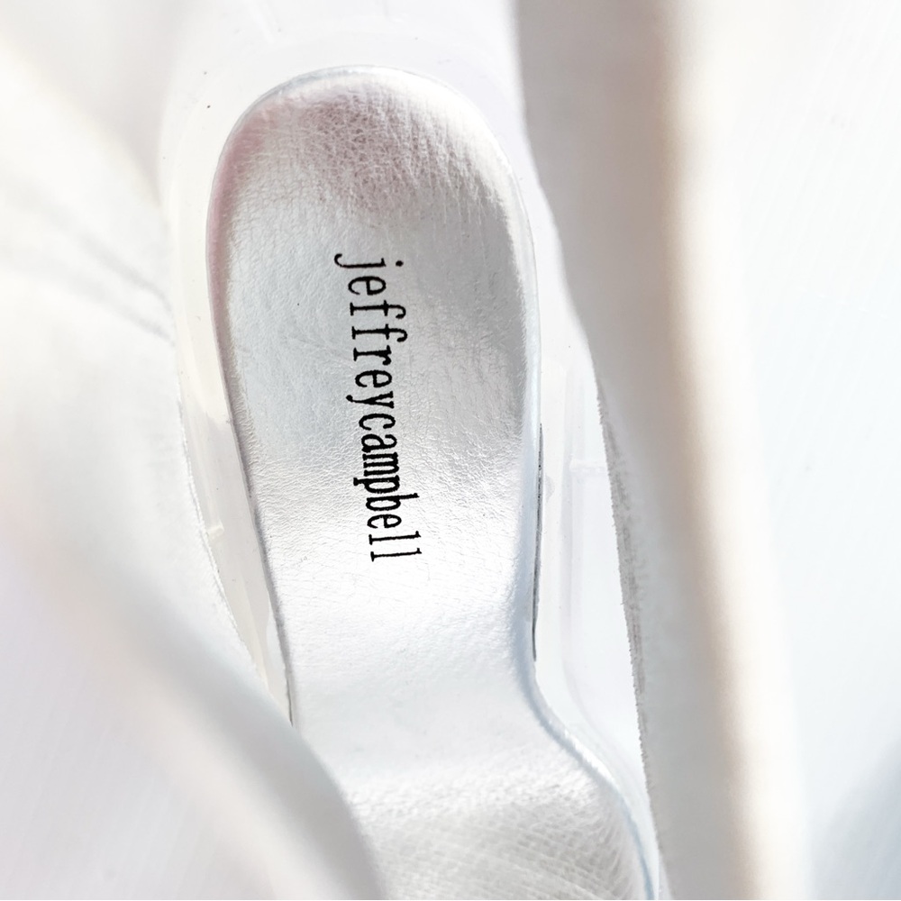Jeffrey Campbell Hurricane Clear Vinyl Rain Boots - Picture 9 of 16